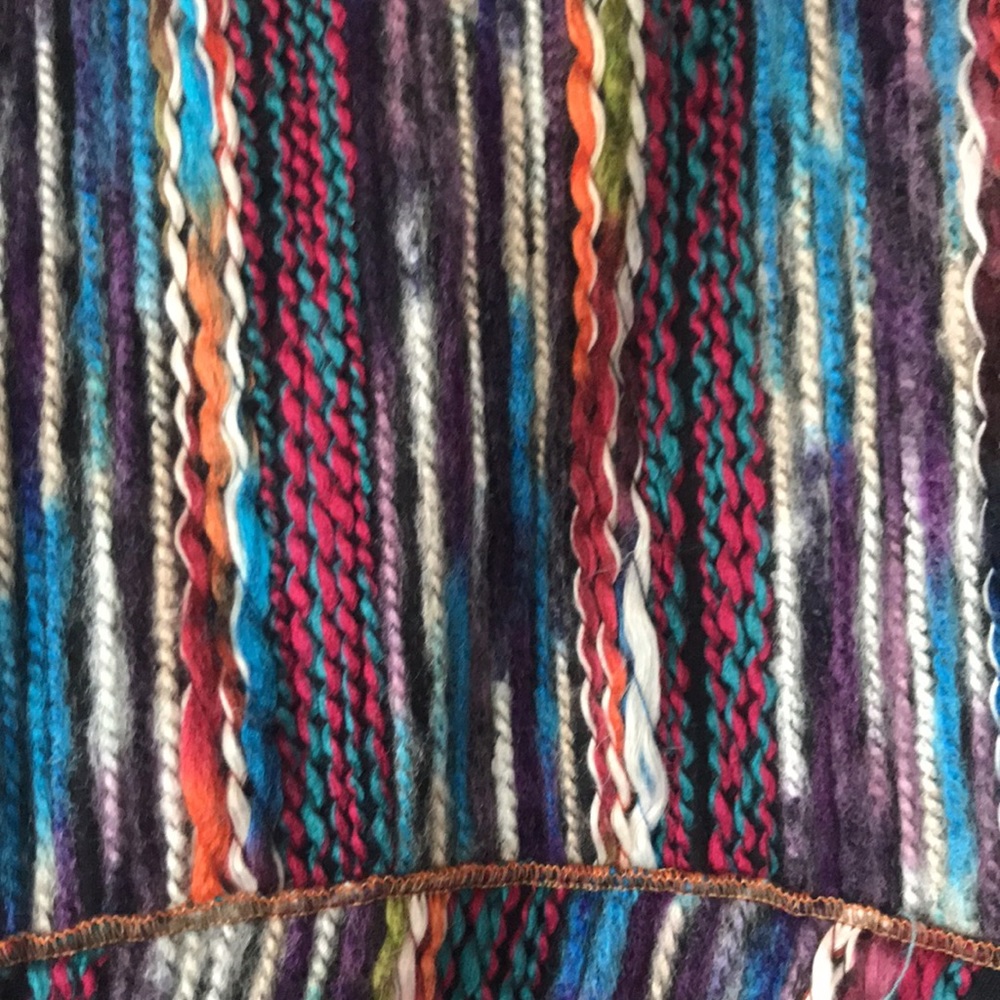 Joyce Seppala Designs wool multicolour cardigan - Picture 12 of 14
